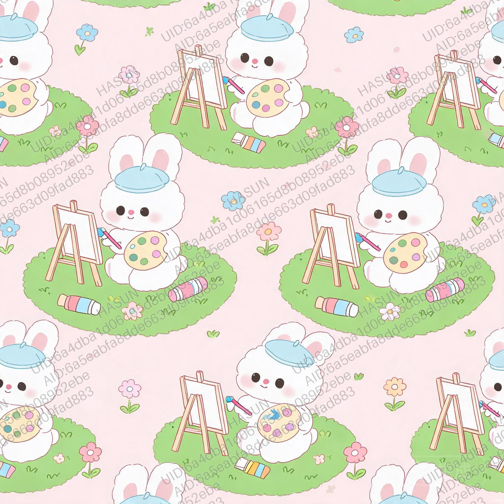 24_小兔子画画